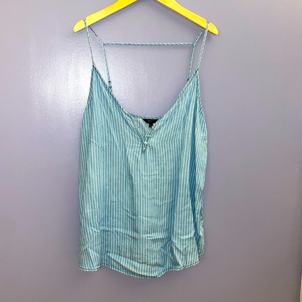 NWT 1250°C Blue & white striped top